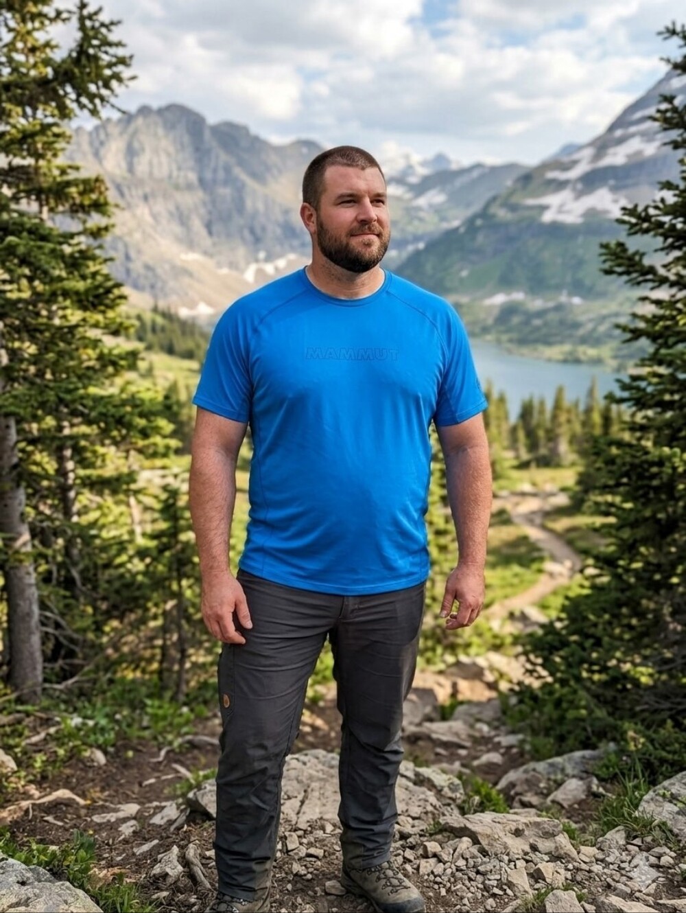 Mammut Selun FL T-Shirt Men Logo (Style 1017-05050)
